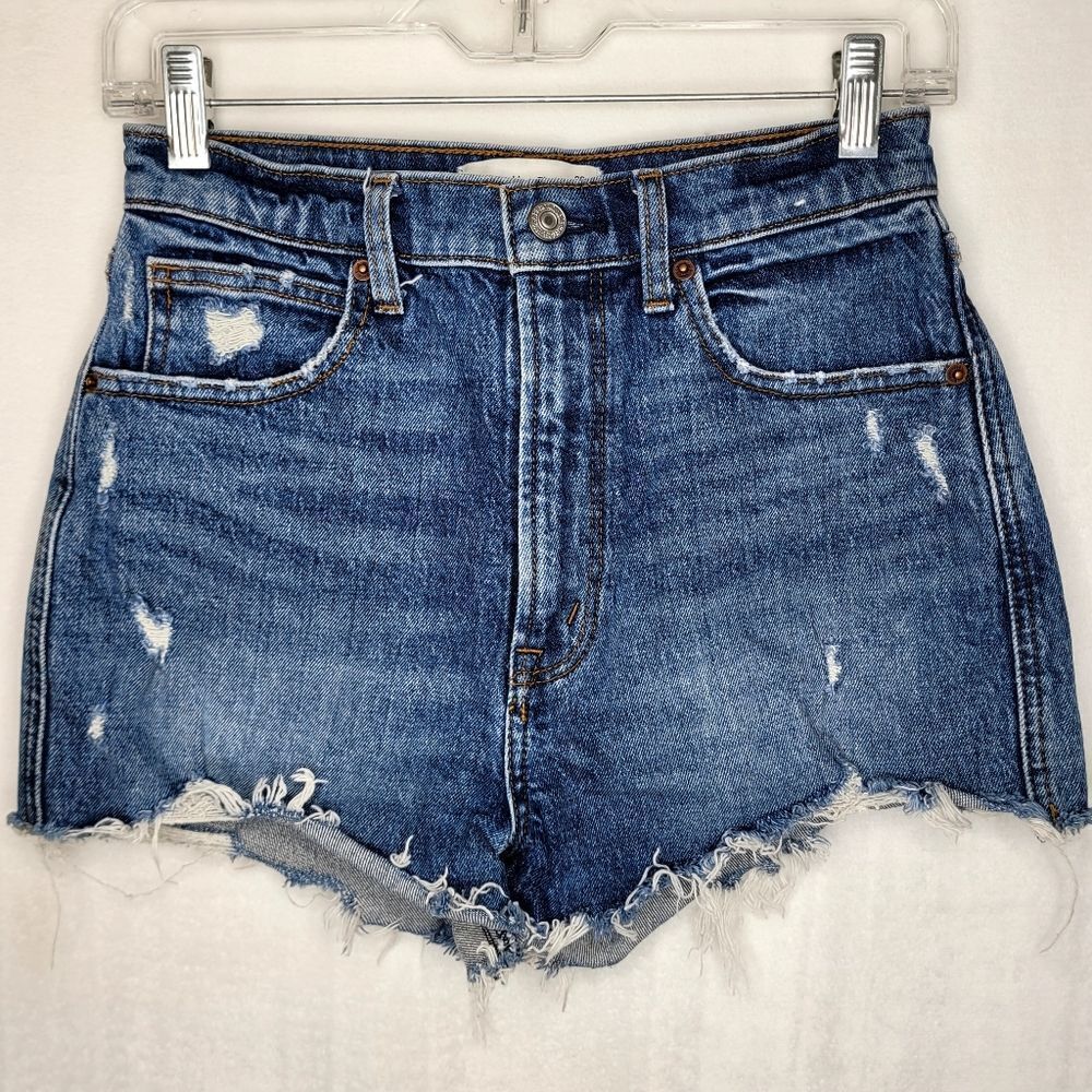 Abercrombie & Fitch Ultra High Rise‎ Mom Shorts Size 26